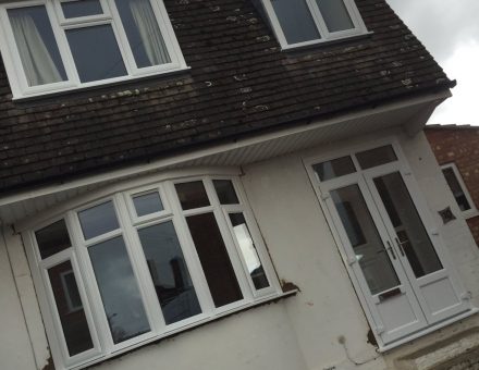 Front of house UPVC