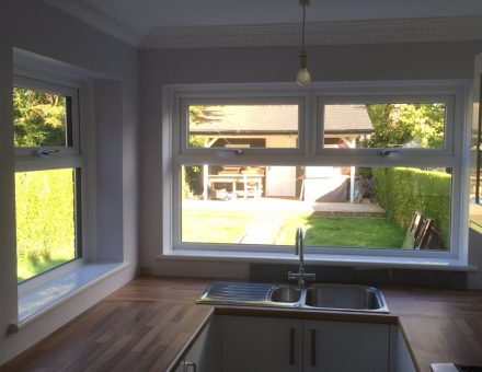 UVPC kitchen windows