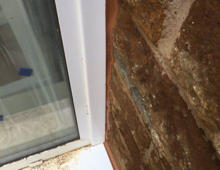 Cobbled stone mastics. Not easy but looks great