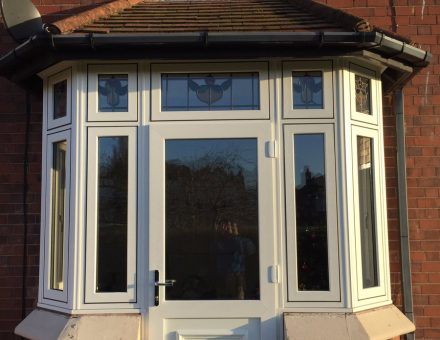 Another very happy customer. All now ready for Christmas #upvc #tripleglazedunits #leadwork