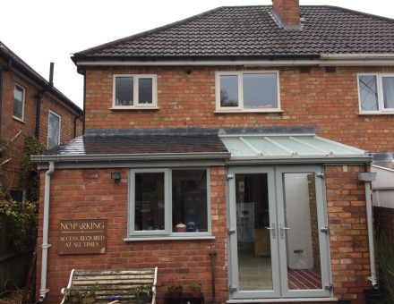 #slateroof #upvcconservatory #heatedfloor #steels #jobdone #upvc