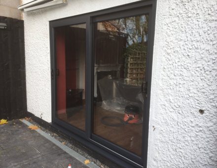 Composite UVPC sliding doors